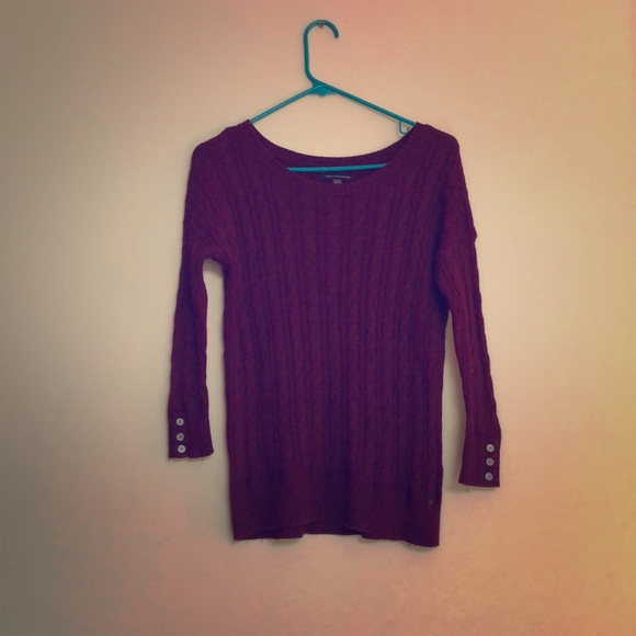 American Eagle red sweater size S - Picture 1 of 3